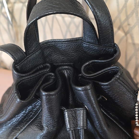 Coach Black 2014 Leather Backpack - Picture 5 of 11